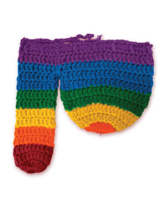 Rainbow Willy Warmer: Stay Warm & Playful!