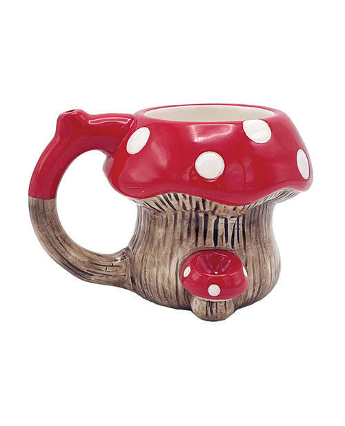 Island Dogs Mushroom Wake & Bake Coffee Mug - 16 oz - featured product image.
