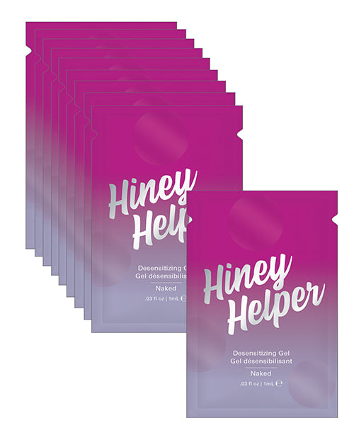 Hiney Helper Foil：純素肛門脫敏凝膠（24 件裝） - featured product image.