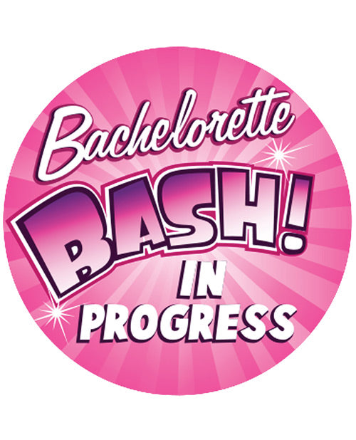 Botón Bachelorette Bash en progreso de 3" Product Image.