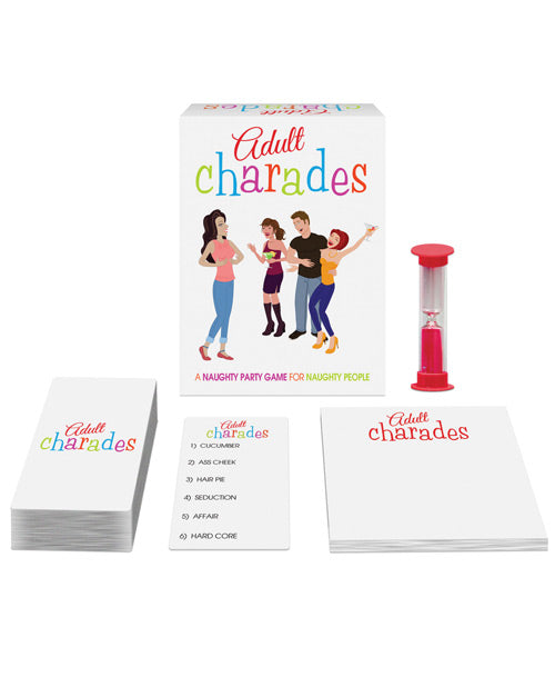 "Wild & Naughty Adult Charades Game" Product Image.