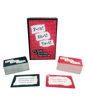 "F*ck! Sh*t! Tw*t!" Obscenity Card Game - Featured Product Image