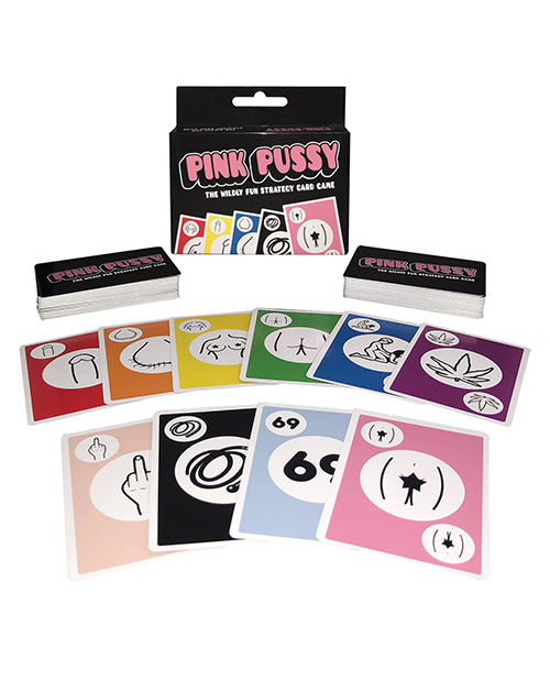 Juego de cartas Pink Pussy: Diversión de estrategia salvaje para adultos - featured product image.