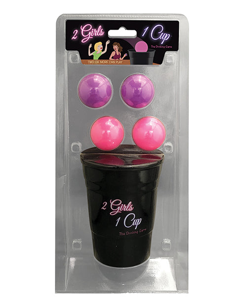 "Two Girls, One Cup Drinking Game Set" - featured product image.