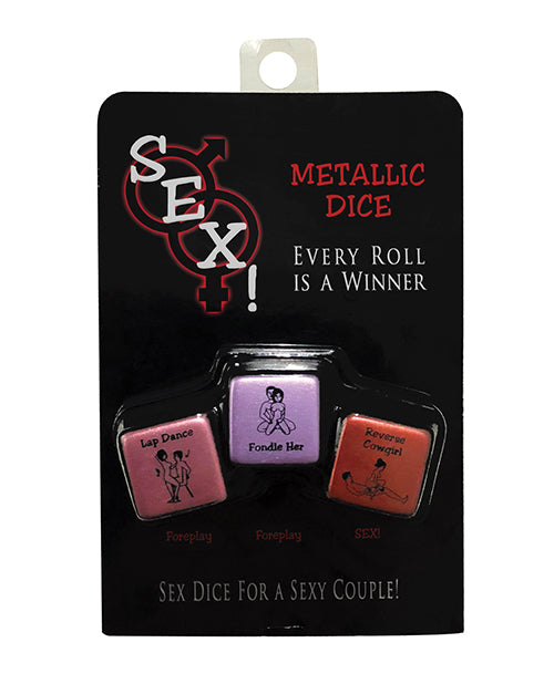 Metallic Sex! Dice: Passion Unleashed 🎲 Product Image.