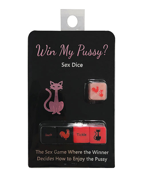 Win My Pussy Sex Dice: Ignite Passion & Connection 🎲 Product Image.