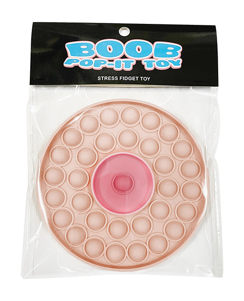 Juguete antiestrés Pink Boob Pop It: ¡alivio del estrés y diversión! Product Image.