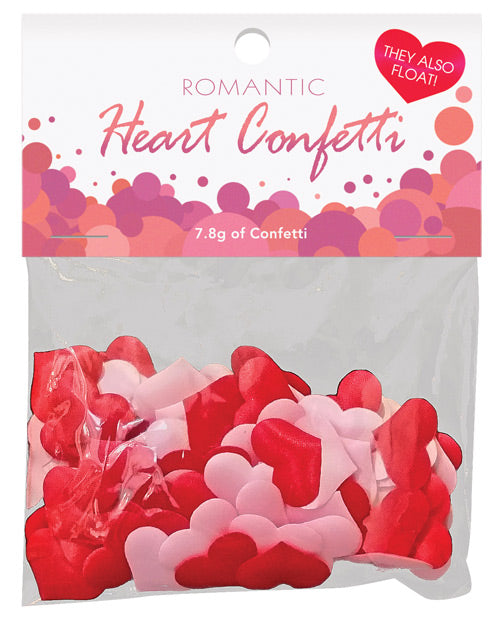 Confeti de corazón romántico: amor en cada detalle Product Image.
