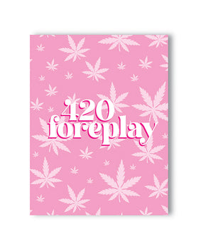 Tarjeta de felicitación 420 Foreplay: Punny Stoner Delight 🌿 - Featured Product Image
