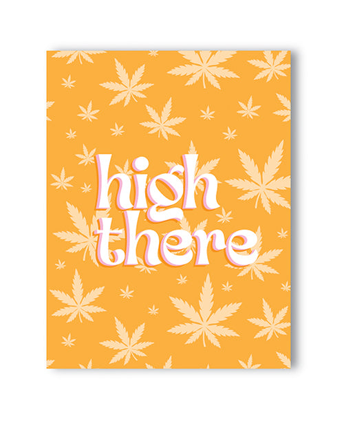 KushKards High There 420 Greeting Card Product Image.