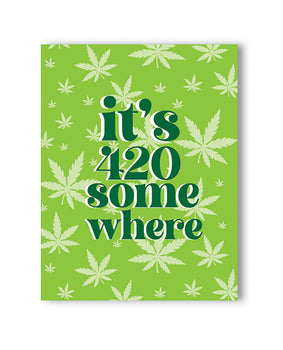 KushKards 420 Greeting Card: Humorous Stoner Celebration Card - Featured Product Image