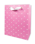 Vibrant Rainbow Polka Dot Gift Bag