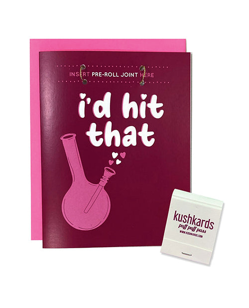 "I'd Hit That" Greeting Card with Matchbook - featured product image.