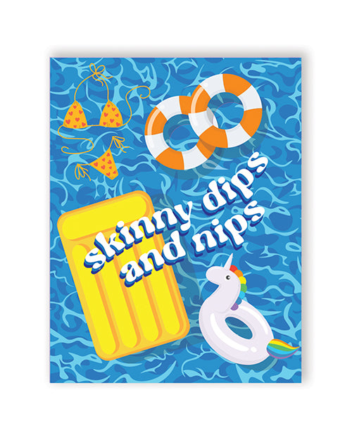 Nips And Dips Humorous Greeting Card by Toss your Salad Card Product Image.