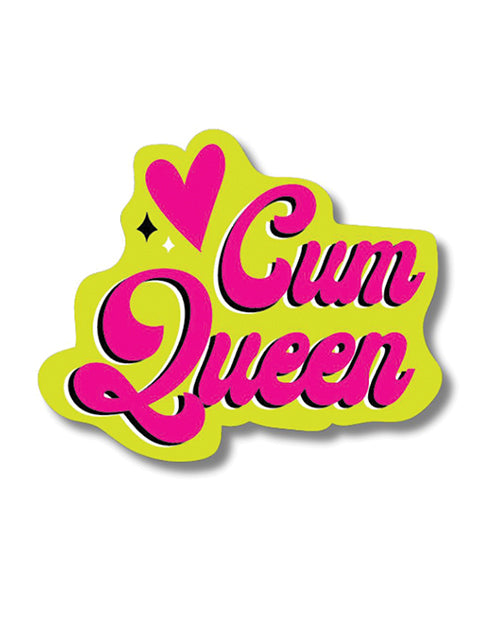 - Vibrant 'Cum Queen' Sticker Trio 🌟 Product Image.