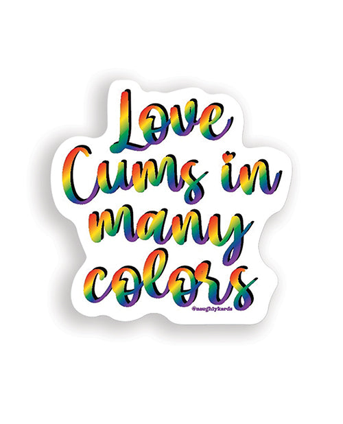 Cheeky Sticker Trio: Love Cums Pack 🍑 Product Image.