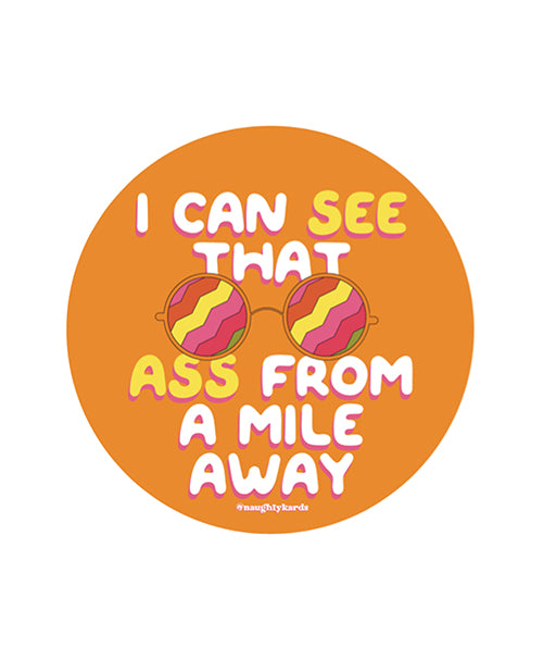 Cheeky "That Ass" Sticker Trio Product Image.