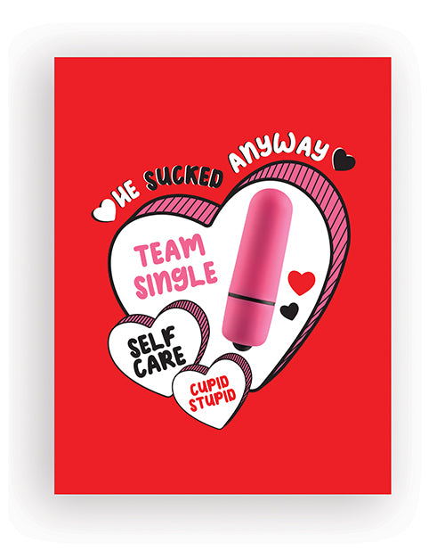 "Elevate Love: NaughtyVibes Greeting Card with Bullet Vibrator" - featured product image.