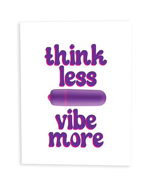 NaughtyVibes Rock Candy Vibrator Greeting Card with Towelettes - featured product image.