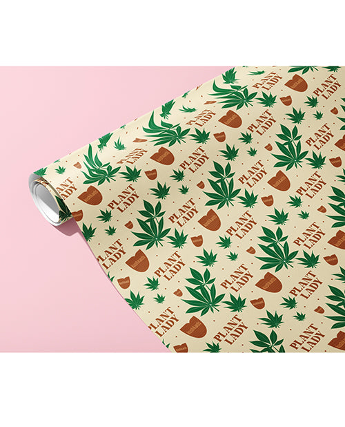 "Plant Lady" Cannabis Wrapping Paper 🌿 - featured product image.