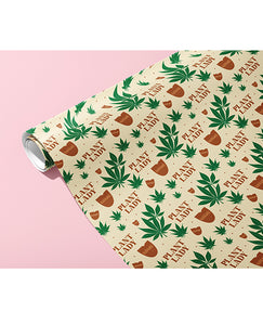 Plant Lady KushWrap Cannabis Wrapping Paper