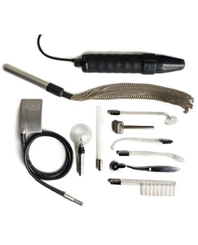 KinkLab Agent Noir Electro Erotic Neon Wand Kit: Electrifying Pleasure & Intrigue - Featured Product Image
