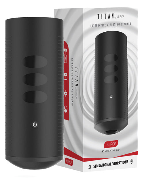 Stroker vibratorio interactivo Kiiroo Titan - featured product image.