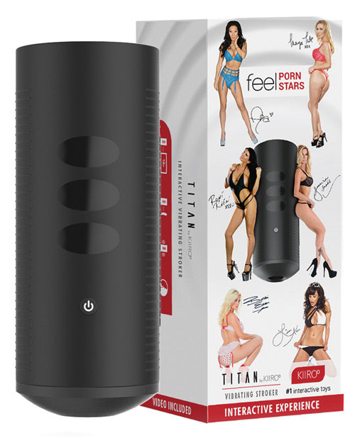 Shop for the Kiiroo Titan: Touch-Sensitive Interactive Vibrating Stroker - Ultimate Pleasure Experience 🚀 at My Ruby Lips