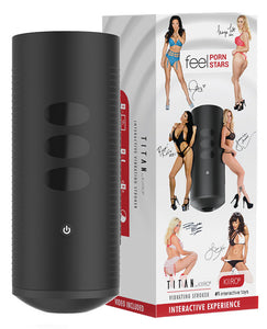 Kiiroo Titan: Touch-Sensitive Interactive Vibrating Stroker