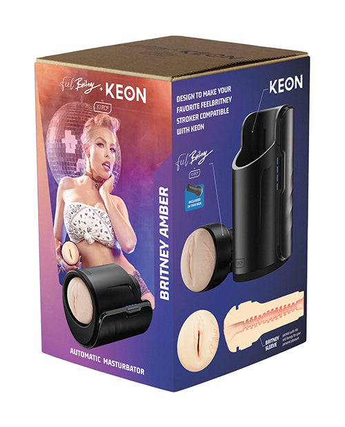 Shop for the Britney Amber Interactive Stroker & Keon Combo: Ultimate Fantasy Experience at My Ruby Lips