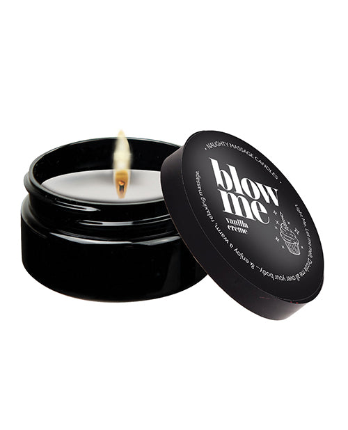 Kama Sutra Mini Massage Candle - Vanilla Creme 2 oz Product Image.