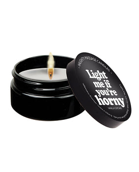 Mini vela de masaje Kama Sutra: Crema de vainilla sensual 2 oz - Featured Product Image