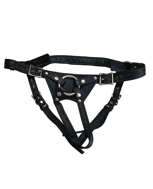 Locked In Lust Crotch Rocket Strap-on - Black - featured product image.