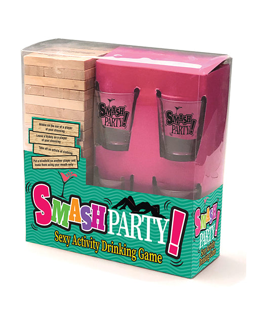 Smash Party Tipping Tower Drinking Game Product Image.