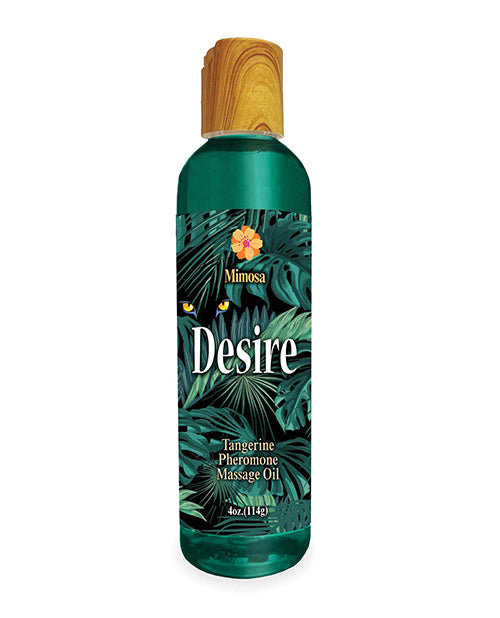 Desire Pheromone Massage Oil - Eucalyptus/Peppermint Sensory Bliss - featured product image.