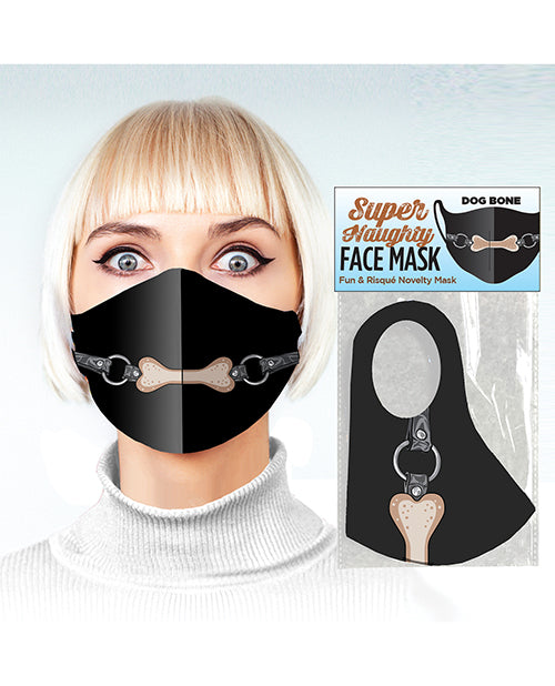 Naughty Doggy Bone Fun Mask - featured product image.