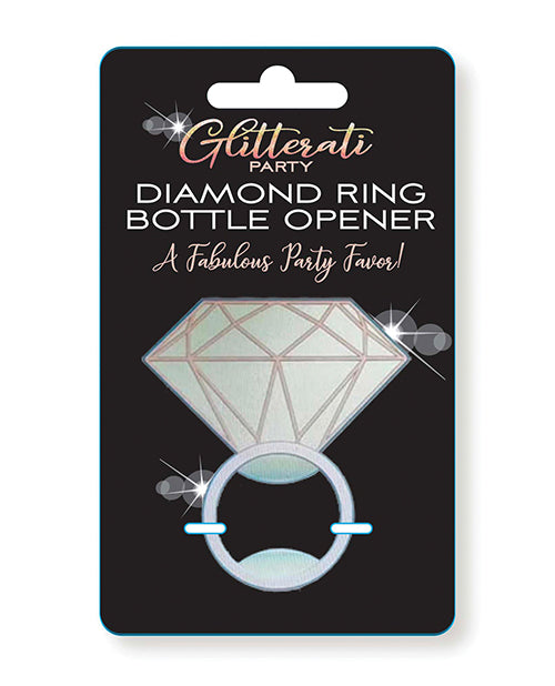Elegant Diamond Ring Bottle Opener - featured product image.