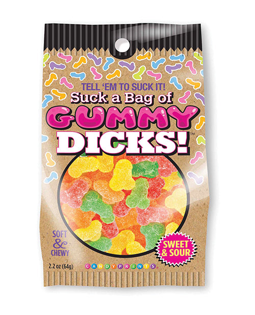 Suck A Bag Of Gummy Dicks - Cheeky & Mischievous Candy 🍬 Product Image.