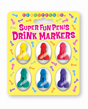 Cheeky Penis Cocktail Markers - Set of 6 🍹 - Featured Product Image