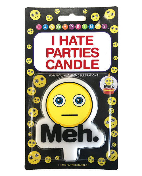 Vela Meh: perfecta para los que odian las fiestas ðŸŽ‰ - featured product image.