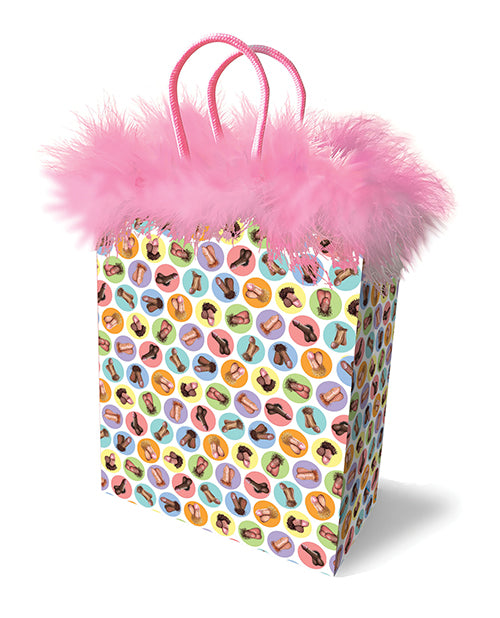 Dirty Penis Gift Bag with Marabou Fringe - featured product image.