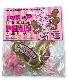 Cheeky Bachelorette Party Penis Balloons - Pack of 6 - Featured Product Image