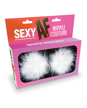 "Marabou Pastie: Glamorous & Alluring Nipple Couture" - Featured Product Image