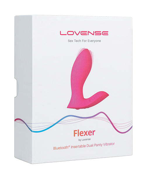 Lovense Flexer Pink Triple Stimulation Panty Vibrator