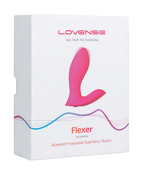 Lovense Flexer Braguita Vibradora Triple Estimulación Rosa - Featured Product Image