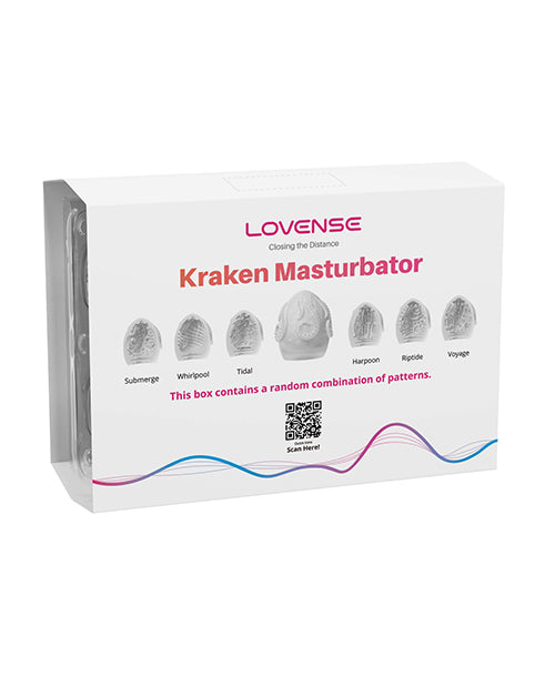 Lovense Kraken Egg 6-Pack - White - featured product image.