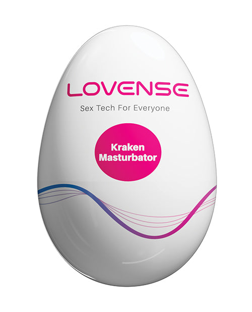 Lovense Kraken Egg - White - featured product image.