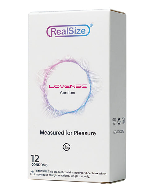 Lovense RealSize 保險套：量身訂製的快樂與安全 Product Image.