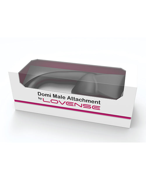 Shop for the Lovense Domi Flexible Rechargeable Mini Wand Male Attachment at My Ruby Lips