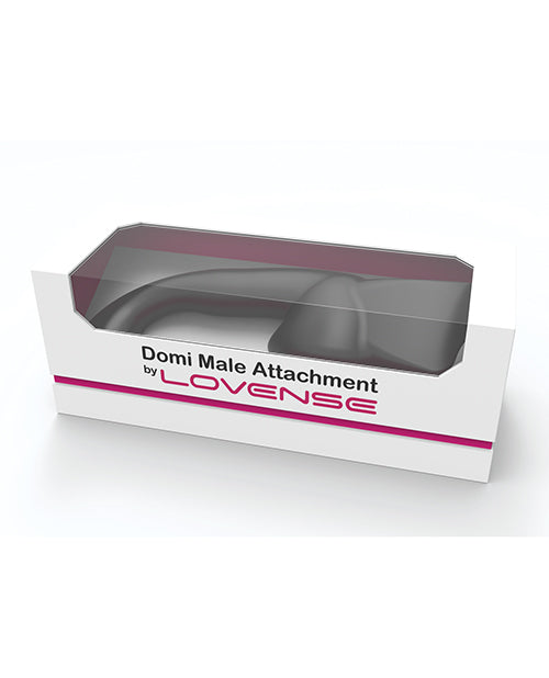 Lovense Domi Flexible Rechargeable Mini Wand Male Attachment - featured product image.